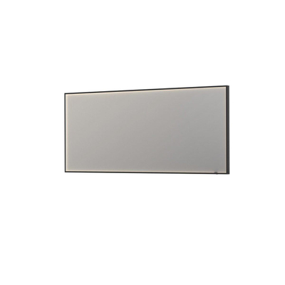 INK SP19 miroir – rectangle – 180 x 80 cm – LED indirecte – Noir mat