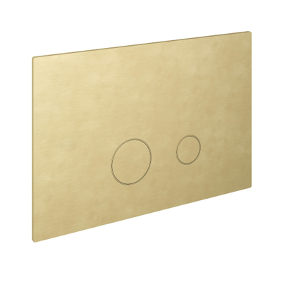 Hotbath &MORE Bedieningspaneel geschikt voor Geberit UP320 - geborsteld messing goud