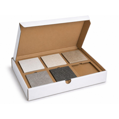 Modano Navaro tegel sample doos white/cream/earth/grey/shadow