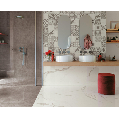 ÉCHANTILLON Terravito Adesio Carrelage de sol et de mur - 30x60cm - rectifié - mat Crème