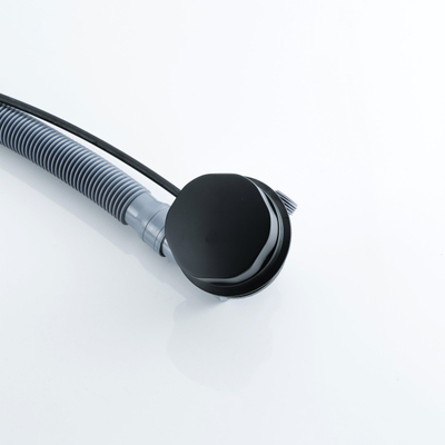 FugaFlow Eccelente Acces Badafvoercombinatie - draaibediening - verlengd - mat zwart