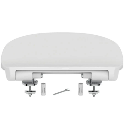Ideal Standard Connect closetzitting met deksel met softclose dun wit