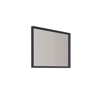 Allibert delta miroir 80x60cm avec cadre bleu de prusse