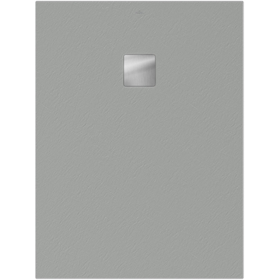 Villeroy & Boch Excello douchevloer - 120x90x4cm polyurethaan/acryl - Nature Grey (grijs)