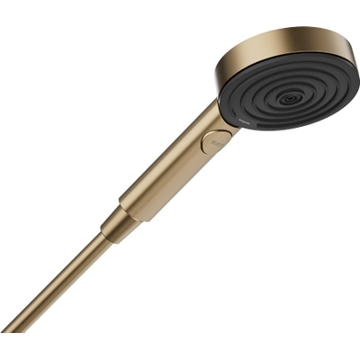 Hansgrohe Pulsify select s - handdouche 105 - 3jet - relaxation - ecosmart - geborsteld brons