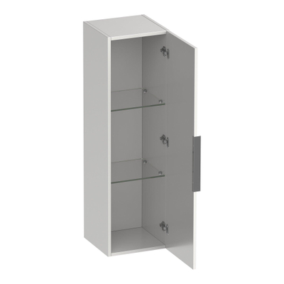 BRAUER Elevate badkamerkast - 120x35x35cm - excl.opleggreep - 1 deur - links- of rechtsdraaiend - mat wit