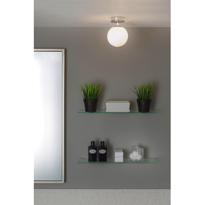 Astro Denver Plafondlamp 16cm IP44 fitting G9 chroom OUTLETSTORE