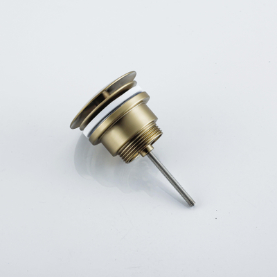 Afvoerplug always open Geborsteld Messing PVD (Goud)