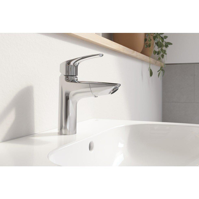 GROHE eurosmart mélangeur lavabo encastré taille m avec bec extractible chrome