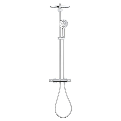 GROHE Vitalio Joy+ doucheset - 28cm - rond - thermostatisch - chroom