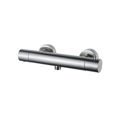 Fortifura Calvi Thermostatische Douchekraan - opbouw - PVD - geborsteld RVS