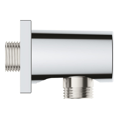 Grohe Rainshower Wandaansluitbocht - vierkante rozet - chroom