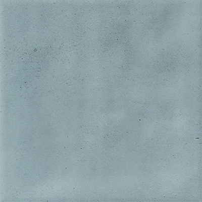 ÉCHANTILLON Terravito Bemare carreau mural - 10x10cm - 8mm - Carré - Bleu clair brillant
