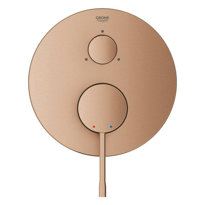 Grohe Essence New Robinet de douche encastré - 2 boutons - mitigeur - brushed warm sunset