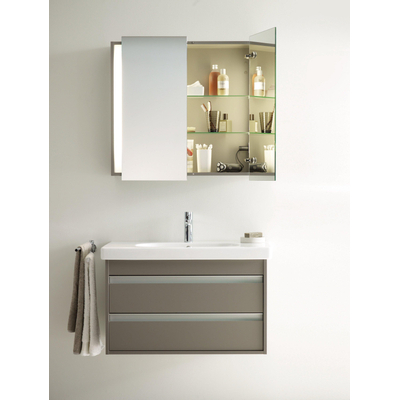 Duravit Ketho Meuble sous-lavabo 80x48x46.5cm basalte