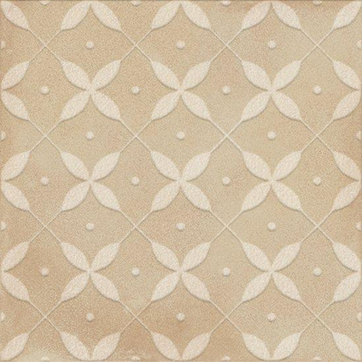 Ragno Amuri Wandtegel - décor - 20x20cm - 10mm - Biscotto (Beige)