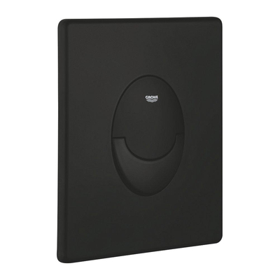 Grohe Start Plaque de commande - double chasse - 15.6x19.7x1.1cm - noir mat