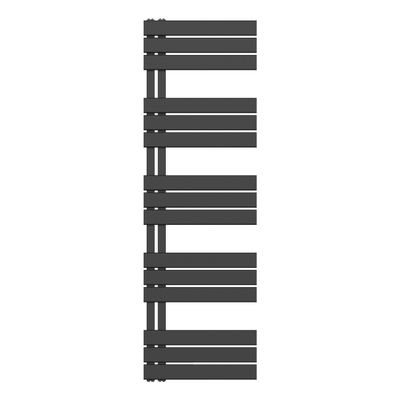 Handdoekradiator Links Aansluiting/Comb- Zwart 1600X500-755W - BESCHADIGD - OUTLET UDEN