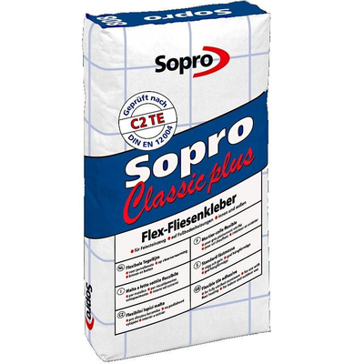 Sopro Carrelage de sol et de mur Colle à carrelage Classic Plus 808 25kg