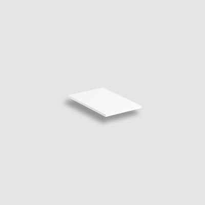 Clou Frame tablette 26,8x42cm encastrable Aluite blanc