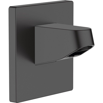 Hansgrohe Showerselect Ensemble de douche - pomme de douche - douchette - thermostatique - partie encastrable - support - coude mural - flexible - noir mat