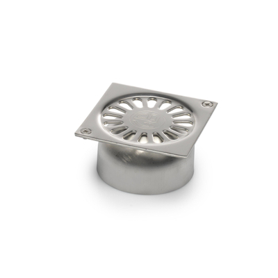 Aquaberg Grille en acier inoxydable pour 182101040 82x82mm incl. siphon anti-odeur