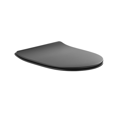 Sanindusa Urby Abattant de toilette - softclose - quickrelease - slim - noir mat