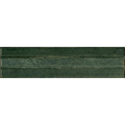 Ceralto Pavero Urban Wandtegel - 6x24cm - 13.5mm - Oliva - restpartij 4 dozen - OUTLET UDEN