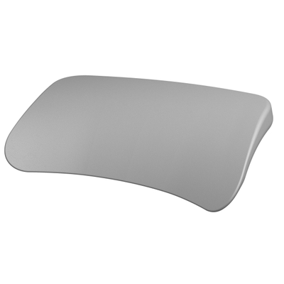 Hoofdsteun Lima-Accessoire zilver grijs