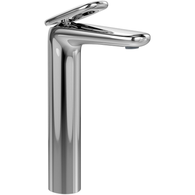 Villeroy & Boch Antao - Ensemble de robinet à une poignée - rehaussé - avec bonde clic clac - chrome