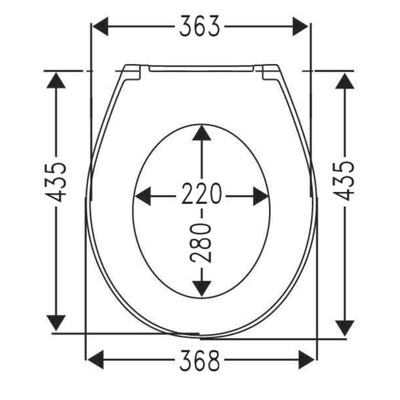 Villeroy & Boch O.novo closetzitting - met softclose m. quick release wit