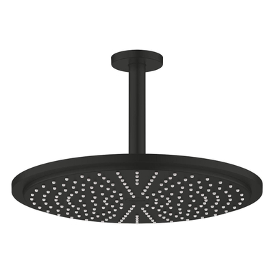 GROHE Rainshower Cosmopolitan 310 douche de tête - 31cm - bras plafond 14.2cm - noir mat