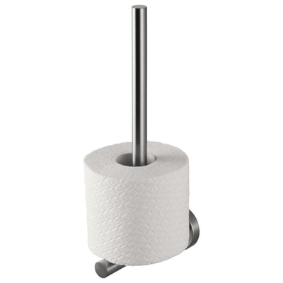 Haceka Kosmos porte-rouleau de réserve - 3 rouleaux - inox mat