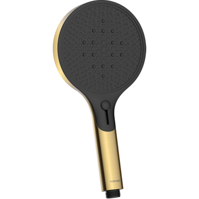 Hotbath &MORE Infinite Handdouche - 13.5cm - rond - ABS - Geborsteld messing PVD