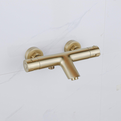 Adema Sparkle 2.0 mitigeur baignoire/douche thermostatique - or mat