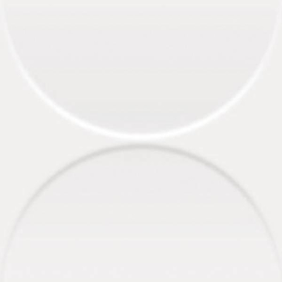 Mosa Kho Liang Decor-strip - 9.7x9.7cm - 7.8mm - Wit