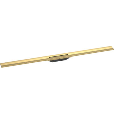 Hansgrohe RainDrain Flex caniveau de douche - 120cm - mural - polished gold optic (doré)