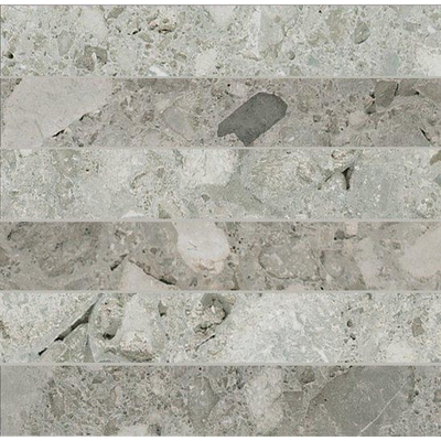 Florim Timeless Carreau mosaïque - 30x30cm - 9mm - rectifié - Ceppo di Gre (Gris)