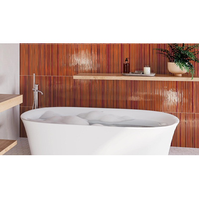 Vtwonen Carrelages Rib Carrelage mural - 13.4x45cm - 9.0mm - Honey