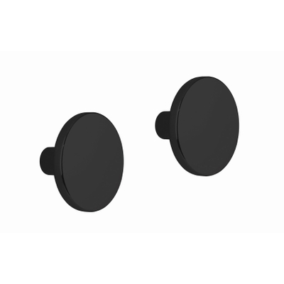 Poignée moderne x2 Noir mat