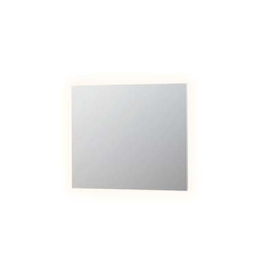 INK SP5 Spiegel - 100x4x80cm - LED rondom - colour changing - dimbaar - aluminium Zilver