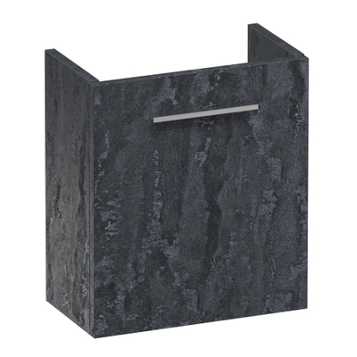 BRAUER Trust meuble de lavabo compact - 40x45x22cm - sans poignée rapportée avec 1 porte ouvrant à gauche Damascus