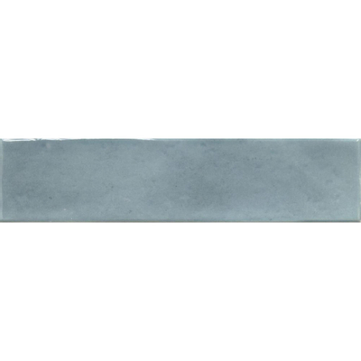 Cifre Ceramica wandtegel - 7.5x30cm - 8.6mm - Rechthoek - Licht blauw Glans