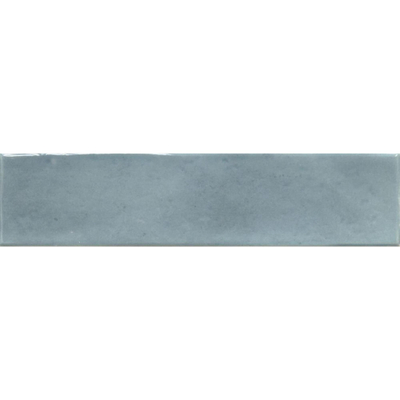 ÉCHANTILLON Terravito Almicoa carreau mural - 7.5x30cm - 8.6mm - Rectangle - Bleu clair Brillant