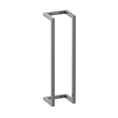 BRAUER Combi Porte-serviettes - 60x15x15cm - horizontal/vertical - inox brossé