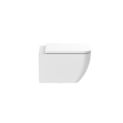 Nemo Spring Sun hangtoilet - 34.5x50x34cm - porselein - wit - met dunne - PACK
