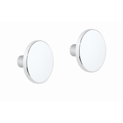 Poignée moderne x2 Chrome