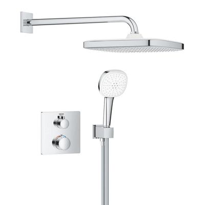 GROHE Rapido doucheset hoofd-/handd. Tempesta 250 cube - chroom