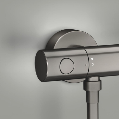 GROHE Grohtherm 800 Cosmopolitan douchethermostaat - 15cm - hard graphite (antraciet)