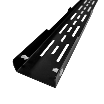 Fortifura Galeria Grille de caniveau de douche - 90cm - noir mat